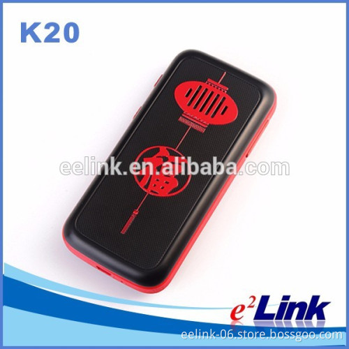 Big keyboard mobile phone for elderly with real-time positioning and tracking